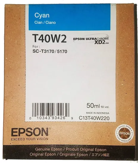 Tinta Epson T40W220 Cião Ultracromo (T3170)