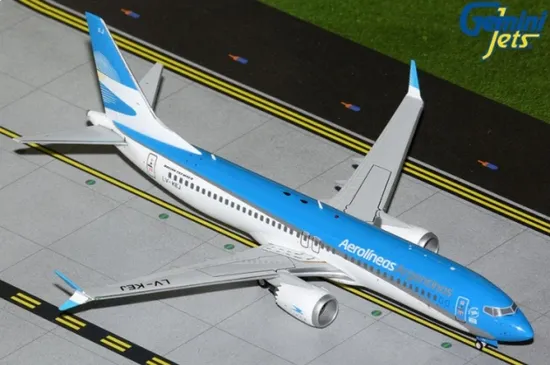 Avião Gemini Jets 1:200 Aerolineas Argentinas B737 Max G2ARG1397