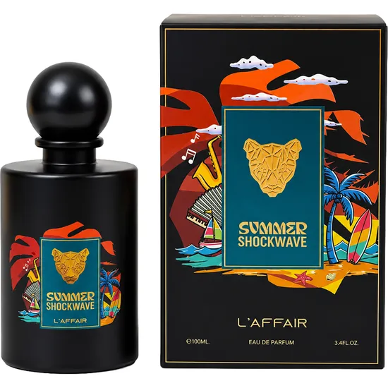 Perfume L'Affair Summer Shockwave - Água Perfume - Unissex - 100ml