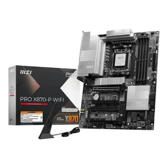 Placa-mãe AMD AM5 MSI X870-P Pro Wifi DDR5 ATX