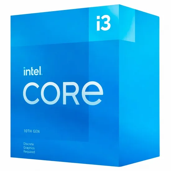 Processador Intel 1200 i3 10105F Box 4.3GHZ sem Vídeo