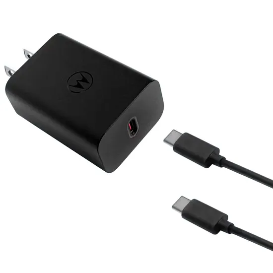 Carregador de Parede Motorola PG38C06296 68W ETRON24 SP Turbopower USB-C