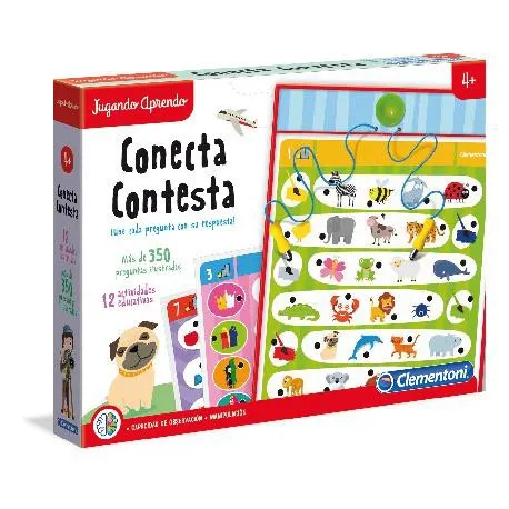 Jogo de Mesa Clementoni Conecta e Contesta 4-6