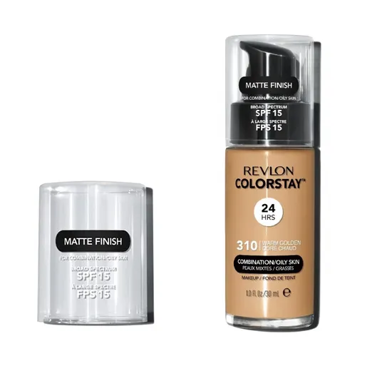 Base Líquida Revlon Colorstay Matte Finish FPS15 Warm Golden 310 - 30ML