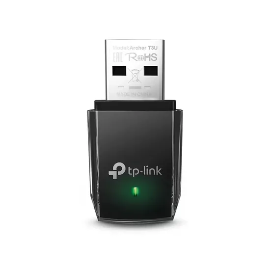Adaptador USB Mini TP-Link Archer T3U Wifi Banda Dupla AC1300 867MBPS - Preto