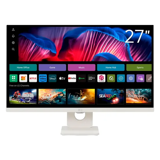 Monitor LG 27SR50F 27 Polegadas Full HD Smart 60HZ HDMI Preto