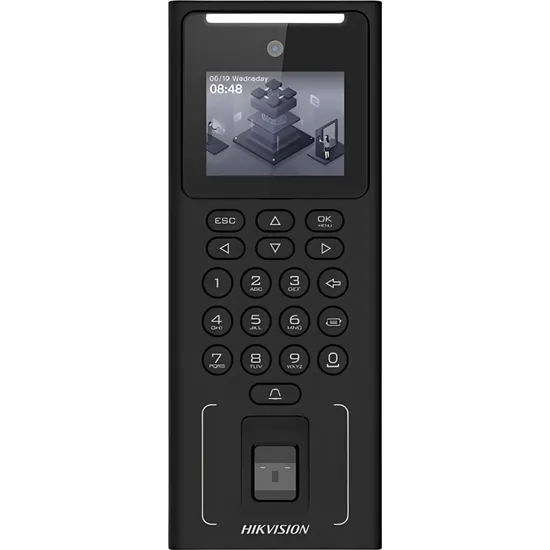 Terminal de Acesso Facial Hikvision DS-KAS321 2.4" 2MP - Preto
