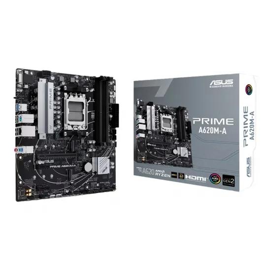 Placa Mãe Asus Prime A620M-A AM5 DDR5 HDMI VGA