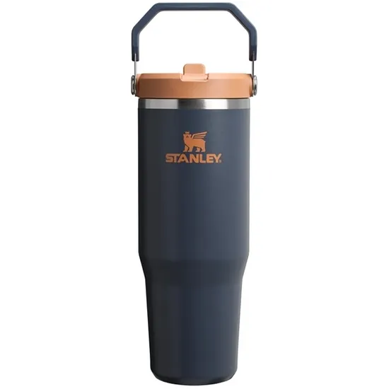 Garrafa Térmica Stanley The Iceflow Flip Straw Tumbler de 887 ML - Twilight 2.0