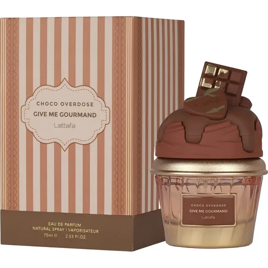 Perfume Lattafa Give Me Gourmand Choco Overdose - Feminino 75ML