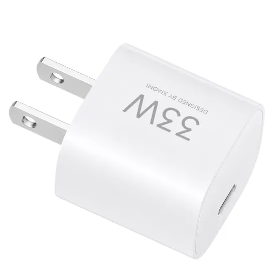 Carregador de Tomada Xiaomi 33W Nano Power Adapter - Branco