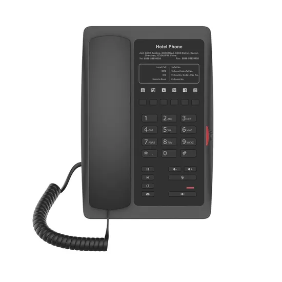 Telefone Fanvil H3W-BL IP 2 Linhas Sip Wifi (para Hotel)