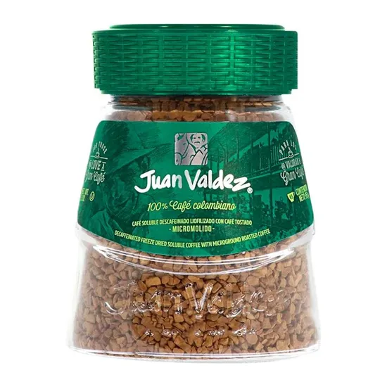 Café Solúvel Juan Valdez Premium Descafeinado 95G