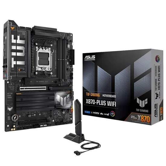 Placa-mãe Asus Tuf Gaming X870-Plus Wifi AM5 DDR5