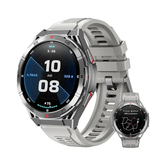 Relógio inteligente Oukitel BT10 Cinza