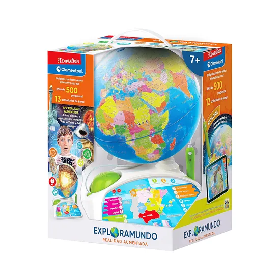 Globo Terrestre Interativo Clementoni Education Exploramundo Realidade Aumentada 55522