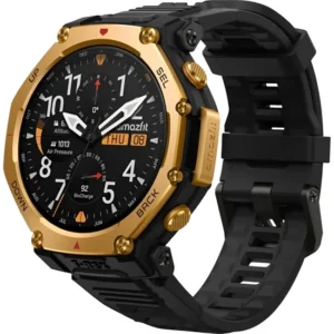 Relógio Smartwatch Amazfit T-Rex 3 Pro A2444 - Preto/Dourado