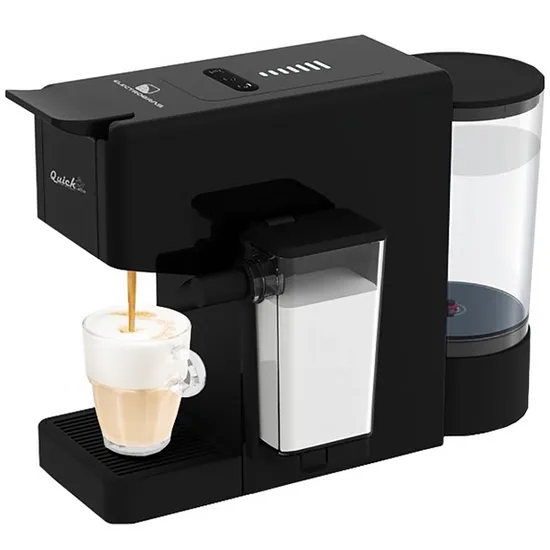 Cafeteira Electrobras Quick Latte EBCM-30 1.400 Watts 220 - 240V ~ 50/60HZ - Preta
