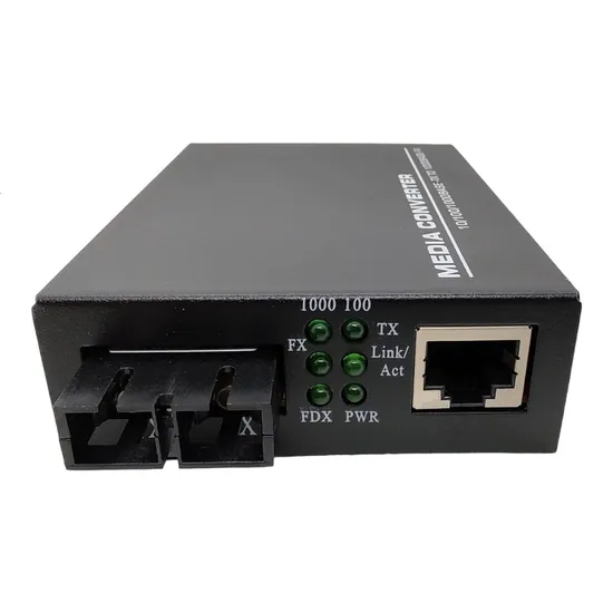 Módulo Conversor de Fibra Mídia 60km 10/100/1000M-DF-60KM Dual Gigabit FD HDV