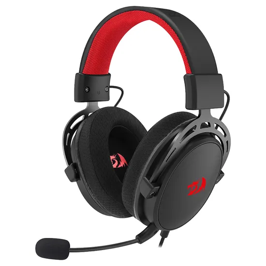 Fone de Ouvido Headset Gamer Redragon H541 Cragblade - com Fio - Preto