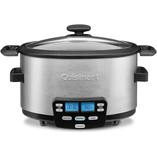 Panela Elétrica Cuisinart MSC-400 Multifunção 3x1 3.8L Inox 110V