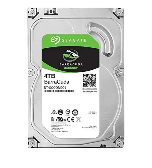 Disco Rígido 4TB Seagate Barracuda SATA3 5400RPM 256MB ST4000DM004