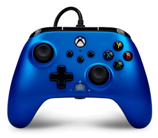 Controle Powera Enhanced Com Fio para Xbox One - Sapphire Fade (PWA-A-03111)