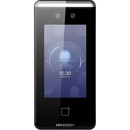 Terminal de Acesso Facial Hikvision DS-K1T341CM Touch 4.3" 2MP Preto