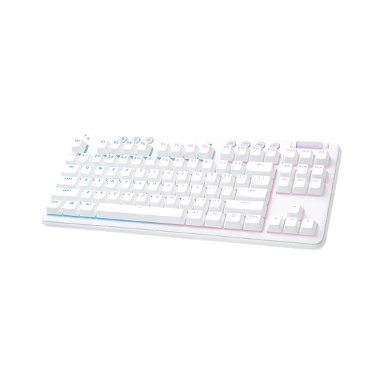 Teclado Logitech G715 Mecânico Sem Fio para Jogos White Mist