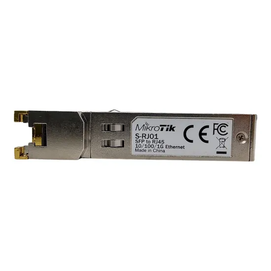 Mikrotik SFP s-RJ01 RJ45 S10/100/1000M Cobre