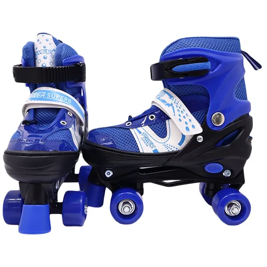 Patins Roller 4 Rodas 16254 Azul 34-37