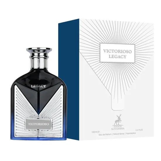 Perfume Maison Alhambra Victorioso Legacy - Água de Perfume - Masculino - 100 ML
