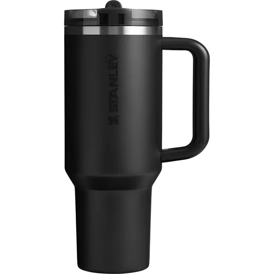 Copo Térmico Stanley Quencher Protour Flip Straw com Canudo - Black 2.0 1,18L