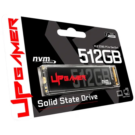 SSD M.2 Up Gamer UP2000 Nvme 512GB 2000MB/s Gen 3