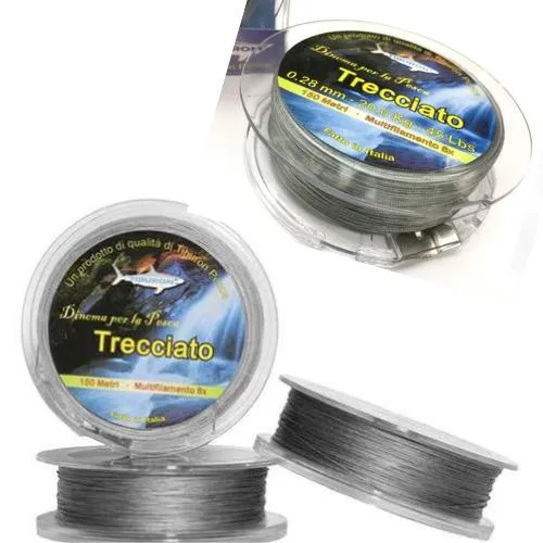 Linha Multifilamento Trançada 8 X 0,37MM 150M