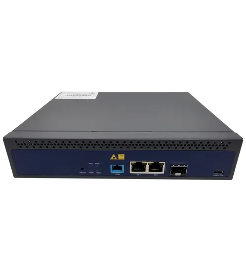 Olt Gpon Fibra Óptica V1600GS-F 1*10GE 2*Ge Rj45 Uplink 1U + Ventilador