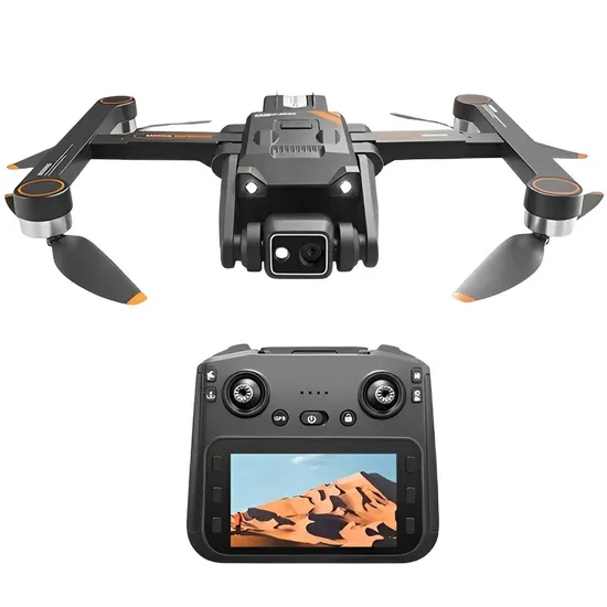 Drone RG700 Pro GPS Controle Remoto com Tela - Cinza