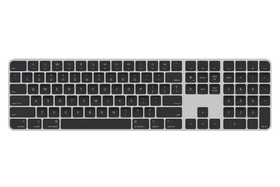 Teclado Apple MMMR3LL/A A2520 Touch Id - Cinza Espacial