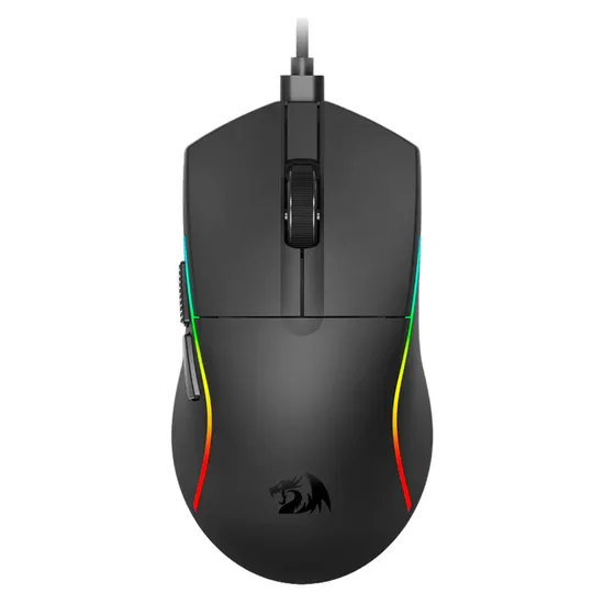 Mouse Gamer Redragon Deicide M816 Basic RGB 4000 DPI USB-C Preto