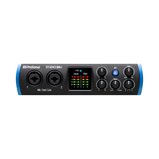 Interface de Áudio Presonus Studio 24C