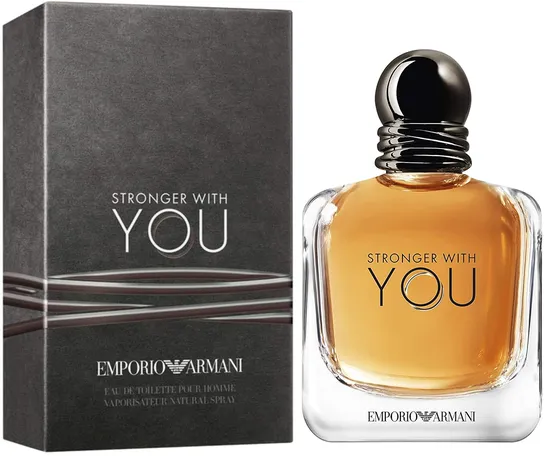 Perfume Giorgio Armani Emporio Armani Stronger With You Desodorante Colônia Masculino - 100ML