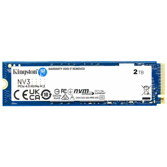 SSD HD M.2 2TB Kingston NV3 SNV3S/2000G Nvme