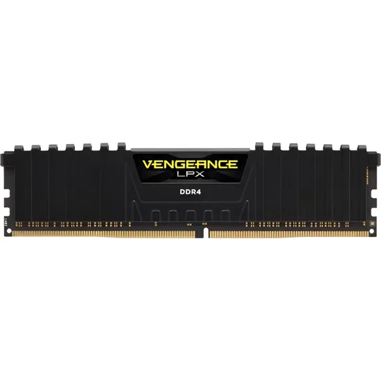 Memória RAM DDR4 UDIMM Corsair Vengeance 3200 MHz LPX 8 GB CMK16GX4M1E3200C16 - Preto