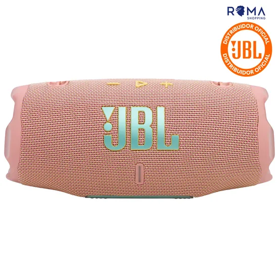 Caixa de Som JBL Charge 6 Bluetooth 45W IP68 - Rosa JBLCHARGE6PINKAM