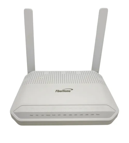 Fonte óptica GPON WiFi 6 AC FBH HG6145F 4GE+1POTS+2USB 2.4/5G UPC