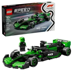 Jogo Lego Speed Champions Carro de Corrida Kick Sauber F1® Team C44 259 Peças