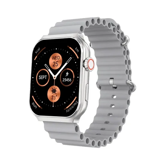 Relógio inteligente FTX FTXF25-SVG - Bluetooth - Prata e Cinza
