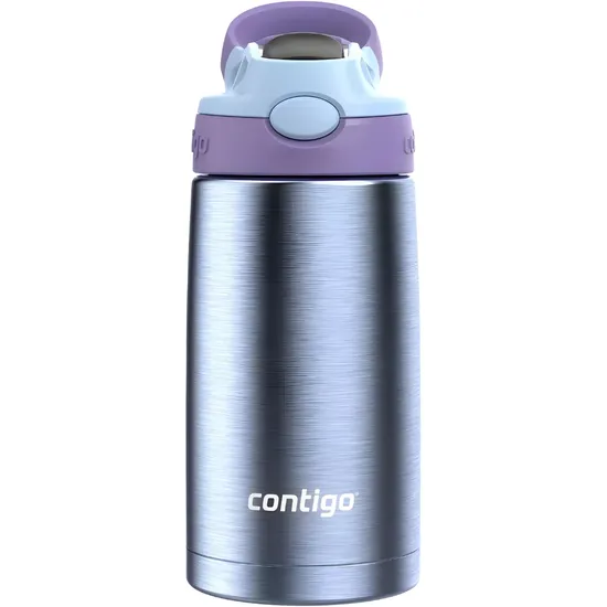 Garrafa Térmica Infantil Contigo Aubrey Kids - Azul Periwinkle 384ML