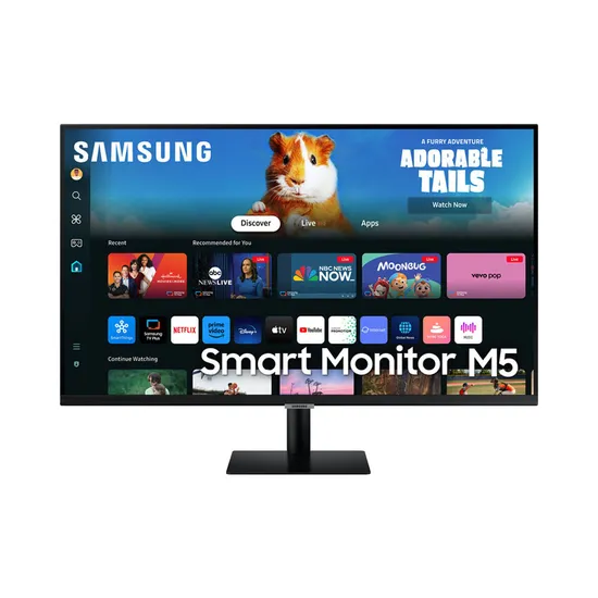 Monitor Inteligente Samsung LS32DM500ENXGO M5 FHD 32" Preto