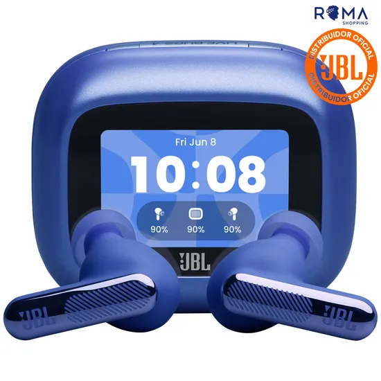 Fone de Ouvido Bluetooth JBL Live Beam 4 IP55 - Azul